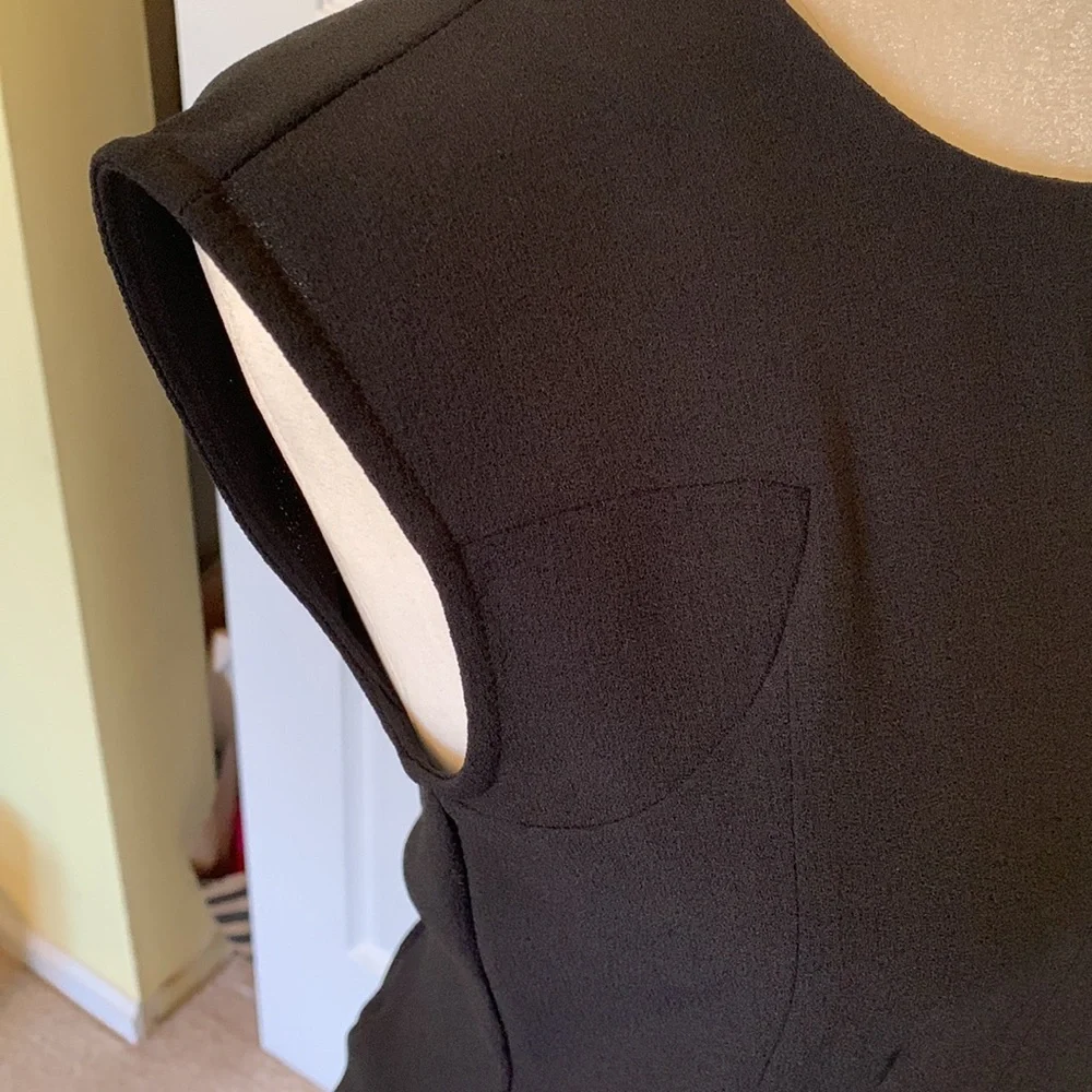 SPEECHLESS Black Dress Full Exposed Back Zipper Size Medium